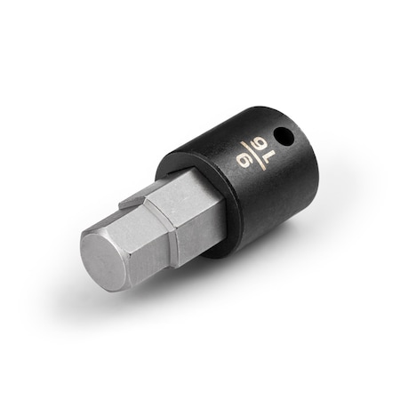 Tekton 3/8 Inch Drive x 9/16 Inch Hex Bit Impact Socket SIB12214